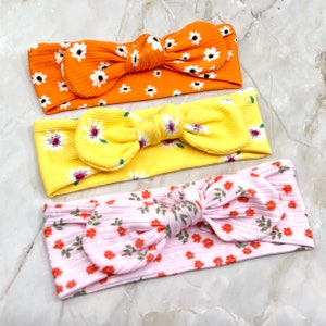 Infant girl headband set, Mommy and me headband set, Summer headband, Mom and daughter gifts, Bow headbands, Baby shower gift for new mom