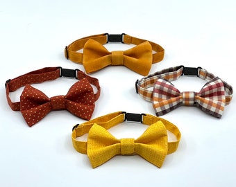 Boys Fall Bow ties, Thanksgiving infant outfit, Wedding Ring Bearer Accessory, Toddler formal wear