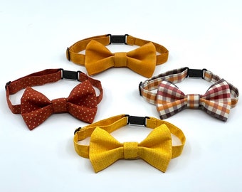 Thanksgiving bow tie, Bow tie for boys, Fall bow tie toddler, Ring bearer outfit, Boys bow tie for wedding, Boy formal wear, Autumn bow ties