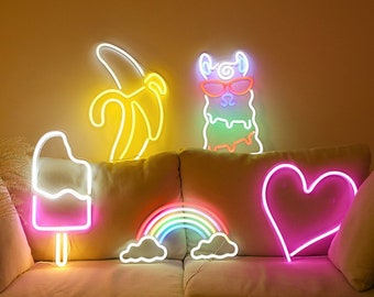 Neon Kids Room Etsy neon kids room etsy