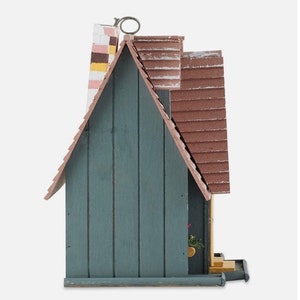 Wood Cottage Birdhouse / Birdhouse / Birdhouses / Birds / Feeders / Bird Feeders / Garden / Home and Garden / Craft / Garden Decor / Yard image 8