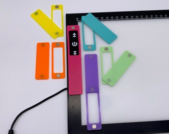 Tampa do botão liga / desliga da placa de luz, longa