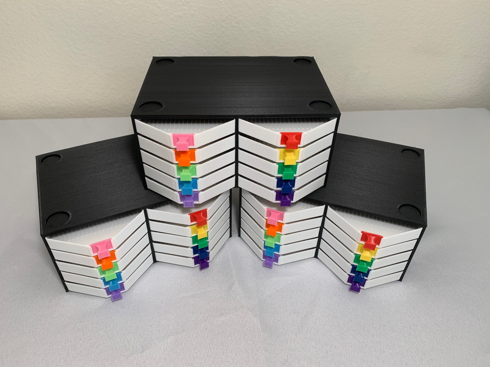 Diamond Painting Tray Shelf Organizer, Stackable, Fits 10 Large Trays