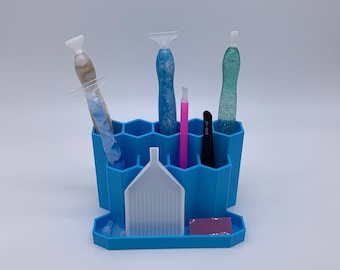 9 ranura Diamond Painting Pen Holder