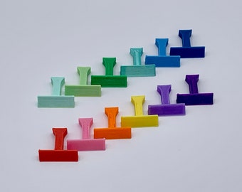 5 Diamond Painting Tray Stoppers with Area for Label