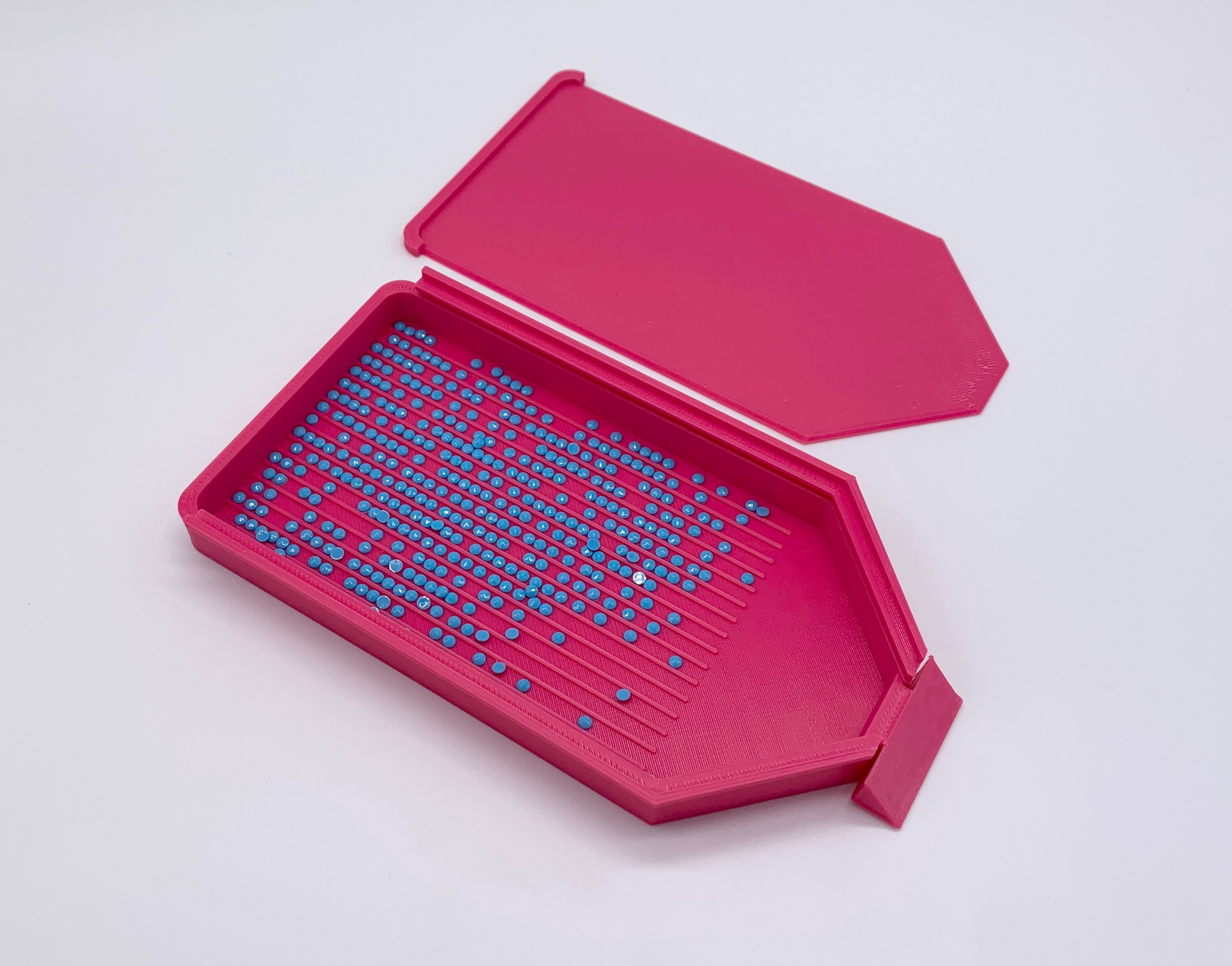 Diamond Painting Tray With Lid and Stopper Stackable Etsy