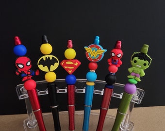 Superhero Character Pens