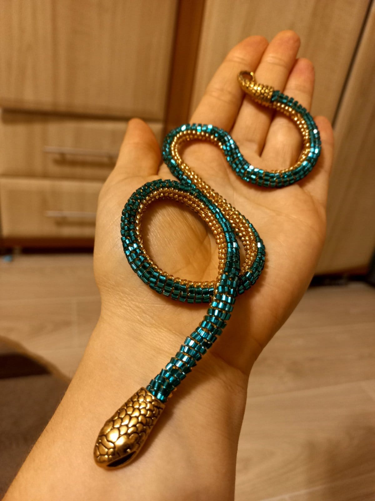 Vintage snake deals choker