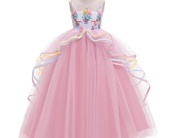 Girls Princess Dress Etsy