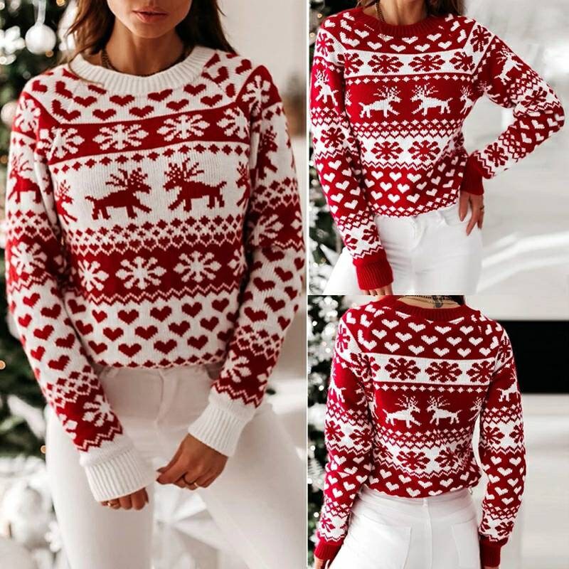 deer sweater womens