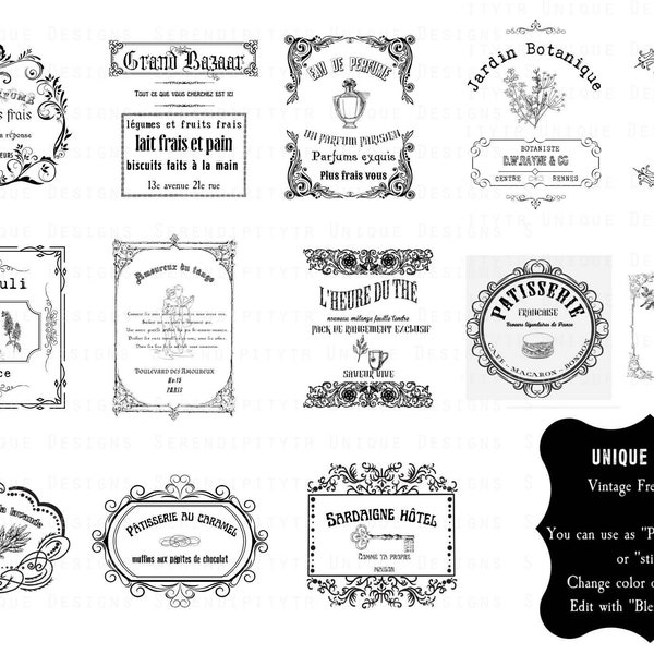 French Furniture Etsy