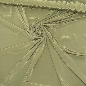 Soft Sage Green Frayed Edge Silky Crepe Chiffon Ribbon, 38mm 1.5in Wide  sold per Metre 