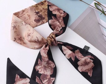 1 Twilly Desinger Inspired Scarf Handbag Wrap Bandana Hairwrap Neckerchief