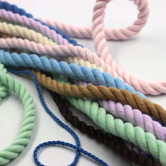 Cotton Chunky Twisted Cord - by the metre - 9869