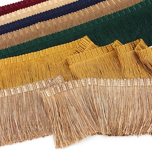 Silky Acetate Fringe - 75mm - by the metre - 6894