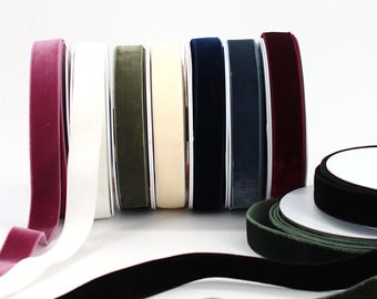 Stretch Velvet Ribbon - 23mm - by the metre - 6006