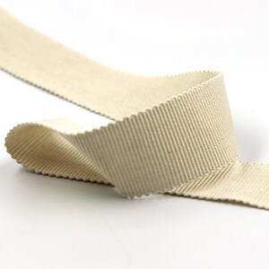Cotton Petersham Ribbon x 1m - 5436