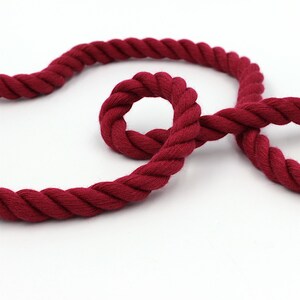 Cotton Chunky Twisted Cord x 1m - 9869
