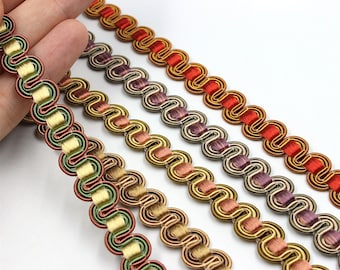 Wove Wiggle Gimp Braid 12mm 5394