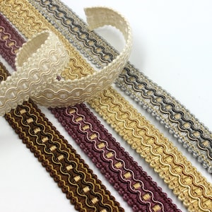 Trenza decorativa ancha de 22 mm 5474