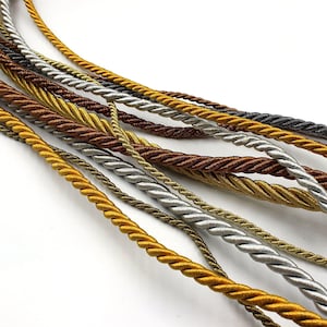Metallic Twisted Cord - by the metre - 7854