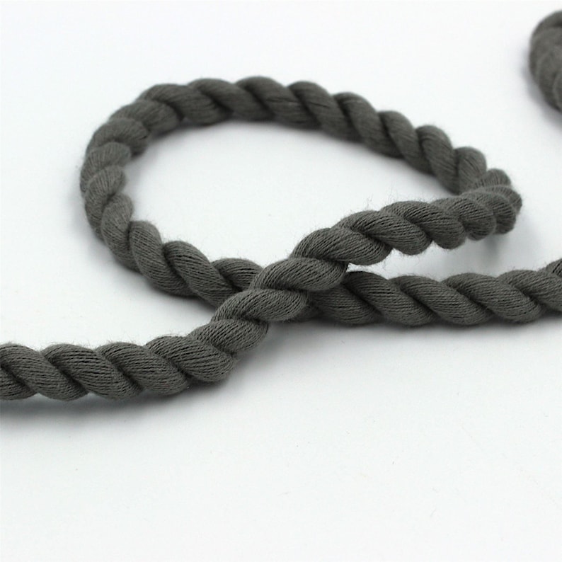 Cotton Chunky Twisted Cord x 1m - 9869
