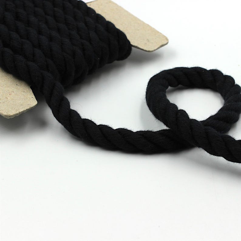 Cotton Chunky Twisted Cord x 1m - 9869