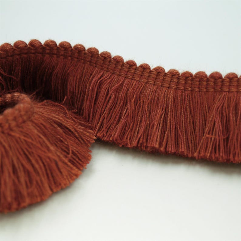 Viscose Brush Fringe 30mm x 1m - 6517