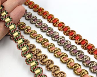 Wove Wiggle Gimp Braid 12mm x1m - 5394