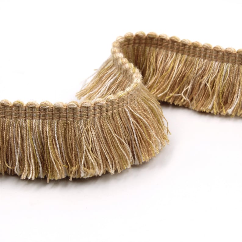 Viscose Brush Fringe 30mm x 1m - 6517