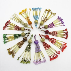 Beaded Tassel - 10cm - 9562