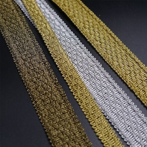 Metallic vlechtwerk met textuur 6344