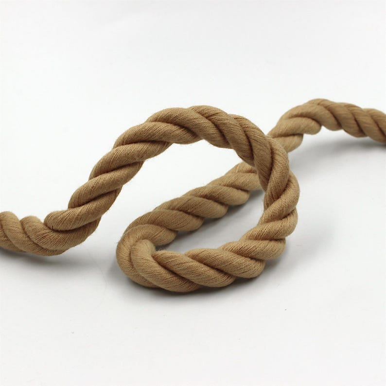 Cotton Chunky Twisted Cord x 1m - 9869
