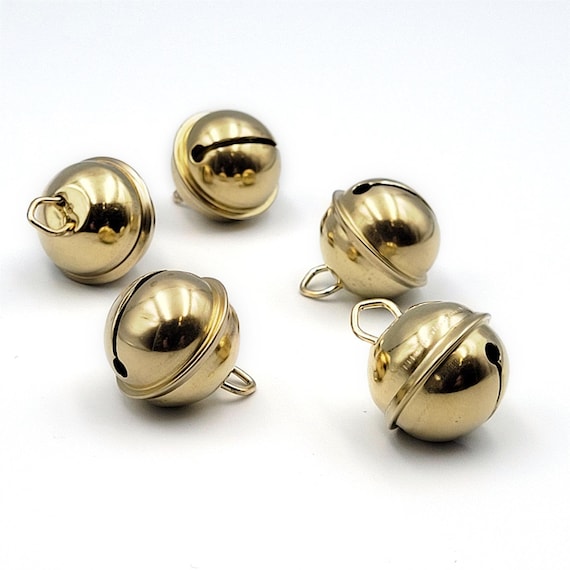 Round Metal Jingle Bells X 100 7053-100 - Etsy