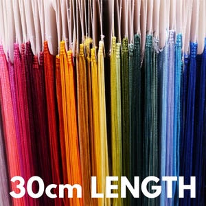 Long Chainette Cut Fringe Acetate - 30cm - by the metre - 9540-30cm