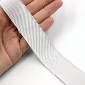 Cotton Petersham Ribbon x 1m - 5436