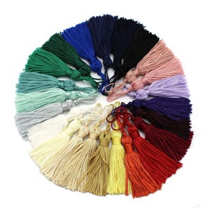 Rayon Tassels x 5pcs - 9936