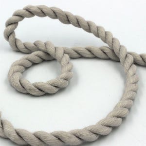 Cotton Chunky Twisted Cord x 1m - 9869