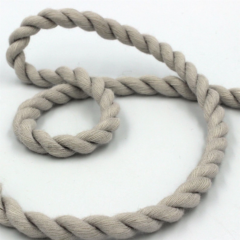 Cotton Chunky Twisted Cord x 1m - 9869