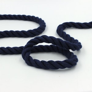 Cotton Chunky Twisted Cord x 1m - 9869