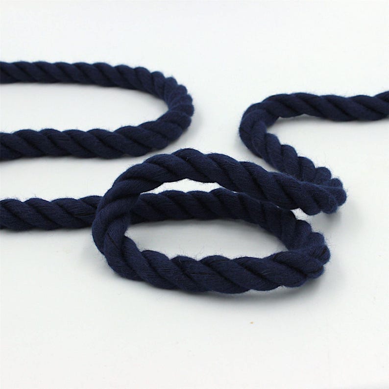 Cotton Chunky Twisted Cord x 1m - 9869