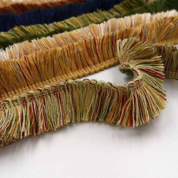 Viscose Brush Fringe 30mm x 1m - 6517