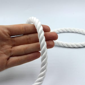 Cotton Chunky Twisted Cord x 1m - 9869