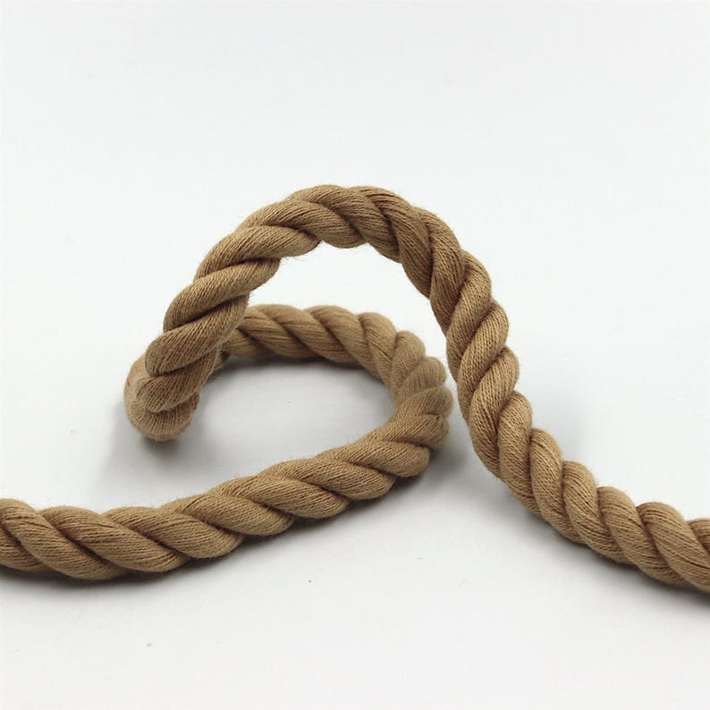 Cotton Chunky Twisted Cord x 1m - 9869
