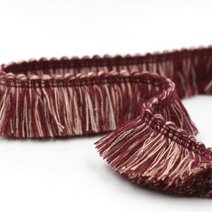 Viscose Brush Fringe 30mm x 1m - 6517