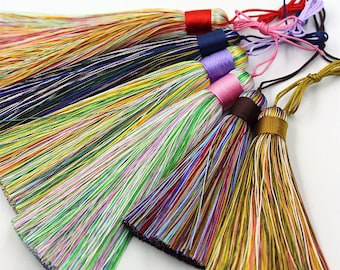 Multi-Colour Silky Rayon Tassel - 5505