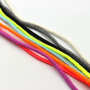 Rundes geflochtenes Band - 4 mm x 5 Meter - 9868