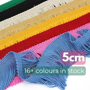 Chainette Cut Fringe - Acetate 9540-5cm