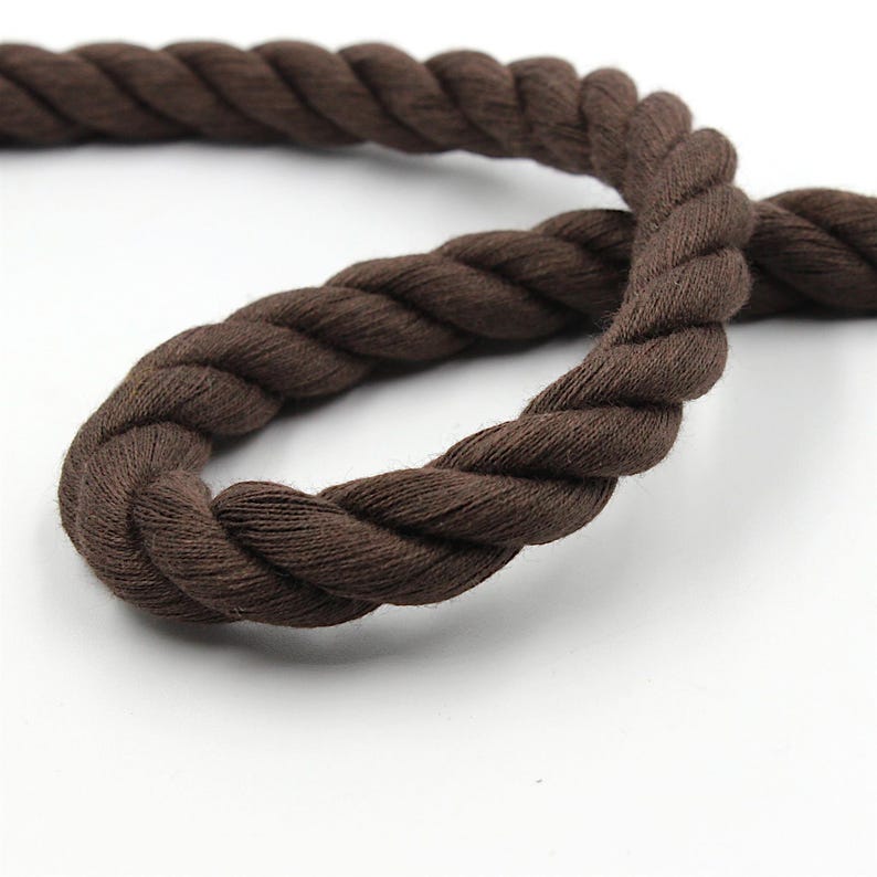 Cotton Chunky Twisted Cord x 1m - 9869