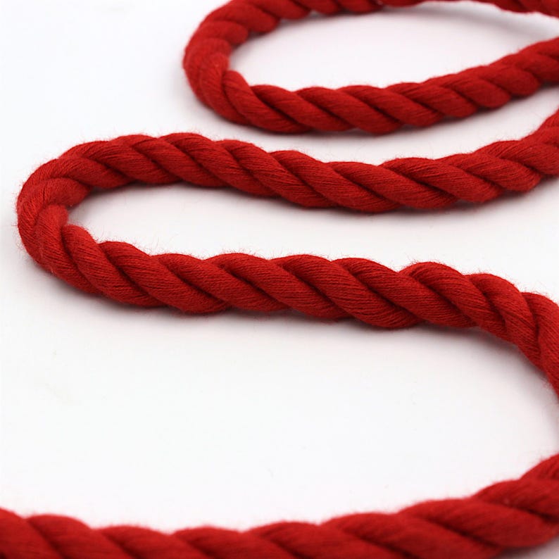 Cotton Chunky Twisted Cord x 1m - 9869